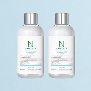 [앰플엔]히알루론샷 토너 220ml 1 + 1