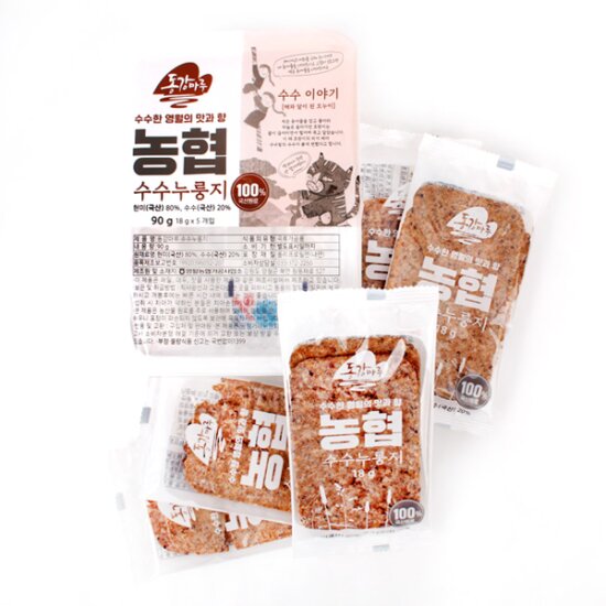 [영월농협] 동강마루 현미수수누룽지 90gx2팩 (팩당18gx5개입)