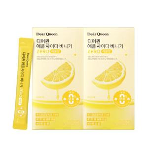 디어퀸 애플사이다비니거 ZERO (레몬맛) 14포x2박스/4주