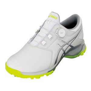아식스(asics) GEL-ACE PRO M BOA 골프 슈즈 1111A229 101 화이트세이프티 옐로우 25.0 cm