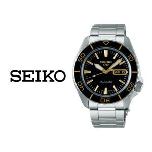 세이코 5 스포츠 SKX 오토매틱 블랙 남성 메탈시계 SRPK99K1
