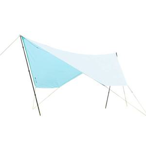MONORAL (모노럴) 캠프 타프 (하늘색) 스카이 필름 180SIL 육각형 (헥사형) MT-0036  1~2인용