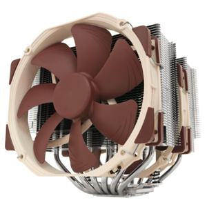 Noctua NH-D15, 프리미엄 CPU 쿨러 NF-A15 PWM 140mm 팬 포함 트윈 타워 (브라운)