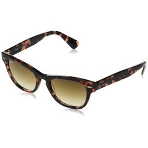[레이반] 선글라스 RB2201 맨즈 133451 PINK HAVANACLEAR GRADIENT BROWN LENS 54