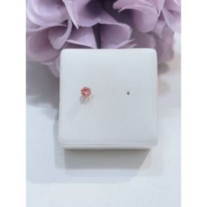 로이드 핑크  L-DIAMOND 1부 6프롱 피어싱 LPFN1011D ( 3mm )
