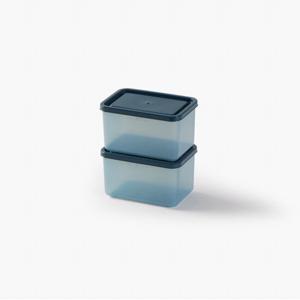 [JAJU/자주] 소프트싱싱 밀폐용기_480ml_2개_블루