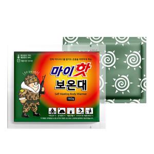 [24년최신국내제조]마이핫 보온대 160g x 30팩/대용량 군용 핫팩