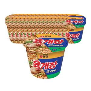 농심 육개장 큰사발 110g 32개