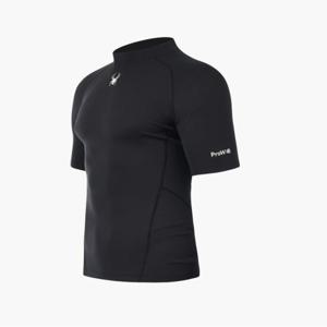 [스파이더] 남성 사이클 프로웹 하이넥 슬리브리스 SPIFCNCS501MBLK