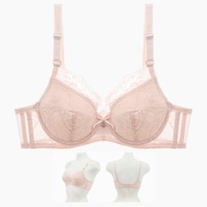 비너스 와이어 레이스 홑겹 빅사이즈 C컵 D컵 E컵 브라 HV5244