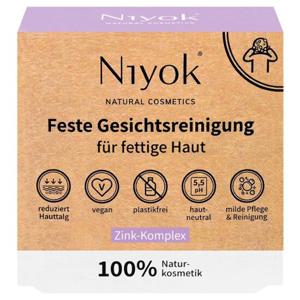 니욕 Niyok 세수비누 페이스 클렌징바 Zink-Komplex 지성용 80g