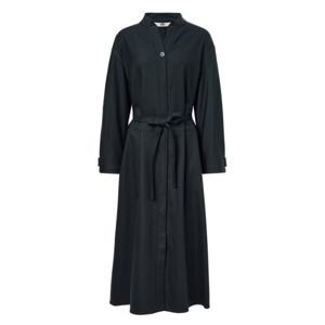닥스 여성 24FW 역시즌특가울혼방 네이비 단추포인트 스트랩 원피스 DLDR4D905N3