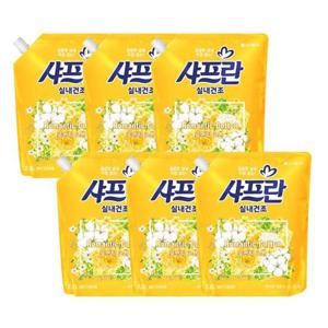 [샤프란] 샤프란 실내건조 로맨틱 코튼 2.3L x 6개