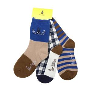 [피터젠슨]PJ 남아 컬러블럭 양말 3PCS 세트 (PRX63UD02M_BN)