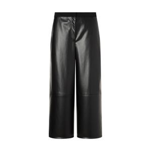 닥스 여성 24FW 블랙 레더 크롭 밴딩팬츠 DLPA4D909BK