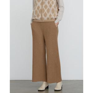 닥스 여성 24FW 울 100%카멜 니트골지 밴딩팬츠 DLSW4D921CM