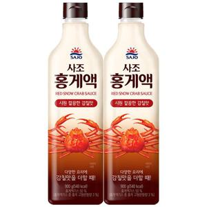 사조 홍게액 900g 2개