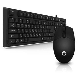 키보드 마우스 콤보(GP-KM4500 Plus USB/블랙/큐센)