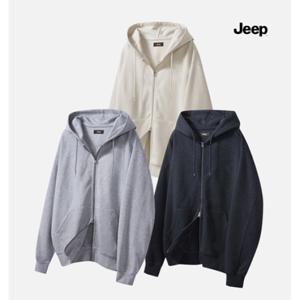 Jeep [지프] JP4TZU098 (공용) 루즈핏 간절기 후드집업