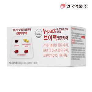 [안국약품] 브이팩 V-PACK 혈행케어 30포X1박스(1개월분)