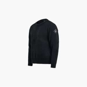 [스파이더] 남성 셔닐 로고 와펜 맨투맨 티셔츠 SPJWCNRL306MBLK