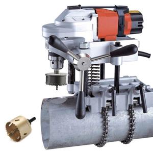 AGP 홀커팅 드릴 HC127 1100W  머신 파이프홀