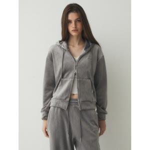 [후아유]여성 Fur Bonding Hood Zip-up WHMZE4V31F
