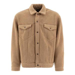 꼼데가르송 남성 베이지 플리스 셔츠 자켓 HNJ021W24BEIGE