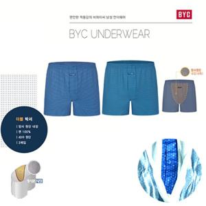 BYC안정감있는그물망브리프내장더블박서3매입MCW1032