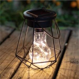 LED 태양광 충전 정원등 걸이형 전구색 SS963 컴스