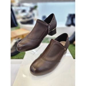 [허시파피]여성 베이직 숏부티 캐주얼 구두 No 3FQ427