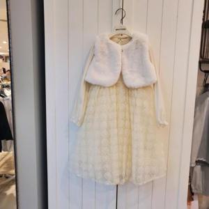 [페리미츠] 털조끼샛업원피스P2442O702