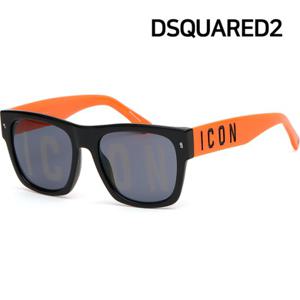 디스퀘어드2 선글라스 ICON0004S 8LZ7Y 블랙 오버핏 뿔테