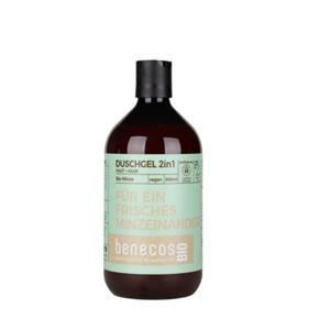 베네코스 2in1 민트 스킨 & 헤어 샤워젤 500ml