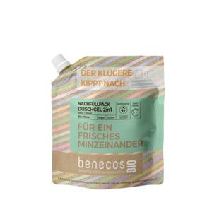 베네코스 2in1 민트 바디&헤어 샤워젤 리필용 500ml