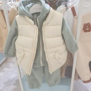 달퐁 큐비앤맘 HC18 24fa웰론경량베스트 9095222240659