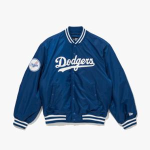 뉴에라 MLB LA 다저스 스타디움 재킷 블루 쿼츠 14397910