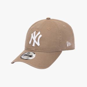 뉴에라 MLB 뉴욕 양키스 워시드 베이직 언스트럭쳐 볼캡 14205775 브리티시 카키