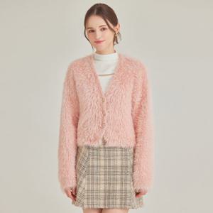 FOCUS  앙고라터치V넥크롭가디건 PBBF4W1KC4621