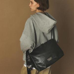 아트박스/마스마룰즈 304 leather big square bag medium _ Blac