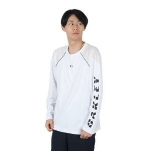 남성 테니스복 로고 긴팔티셔츠 10.0 FOA407031-100 오클리