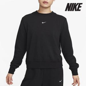 [나이키] 티셔츠 /K18- FB5126-010 / 우먼스 드라이 핏 원 크루넥 프렌치 테리 티셔츠