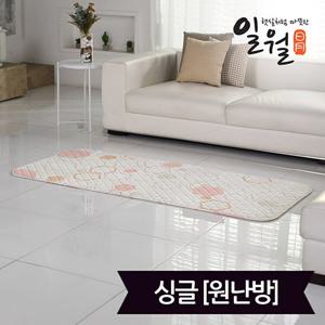 일월 핑크블로썸 카본 전기매트_싱글(90x180)_디지털(원난방)