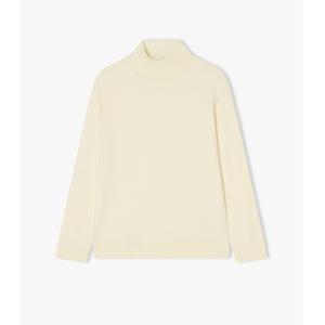 리버클래시 24FW 아이보리 롱 터틀넥 니트 LKW51485