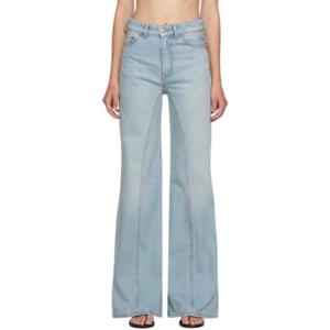 25 SS 빅토리아베컴 여성 블루 비앙카 데님 진 232784F069003