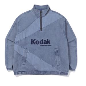 코닥 케이 데님 아노락 자켓 공용 K4323LJK93 BLU GRY