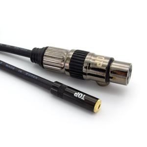 HDTOP 국산 제작 3.5 스테레오 암 TO XLR 암 케이블 15M HT-TP468