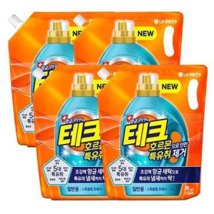 테크 호르몬 특유취 제거 일반용 2L 4개