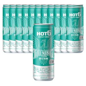 롯데칠성 핫식스 더킹 러쉬 355ml 24개