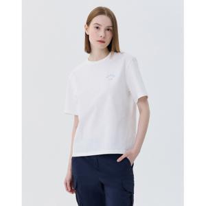 헤지스 골프 여성 24SS 스테디셀러버디데이 반팔티셔츠 (OFF WHITE) WWTS4B933OW